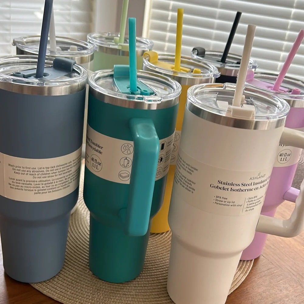 Stainless Steel Tumbler 40oz various colors NWT